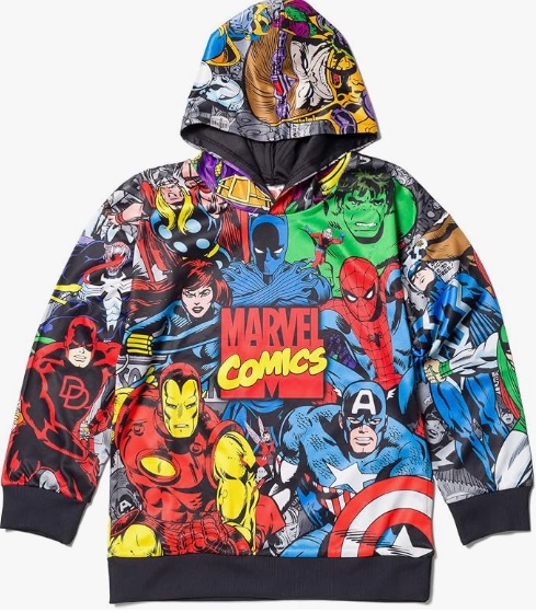 Marvel Superheroes Bomber Jacket for Boys